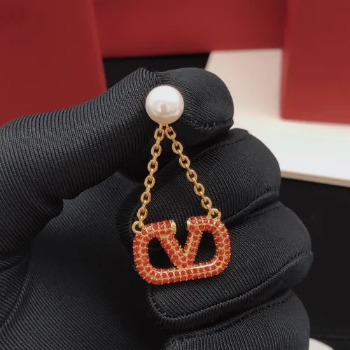 Replica Valentino Earrings For Women #1448395 $29.00 USD for Wholesale