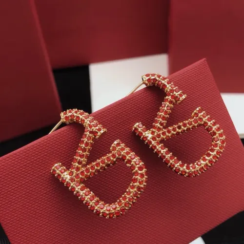 Replica Valentino Earrings For Women #1448397 $34.00 USD for Wholesale