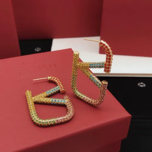 Replica Valentino Earrings For Women #1448401 $34.00 USD for Wholesale