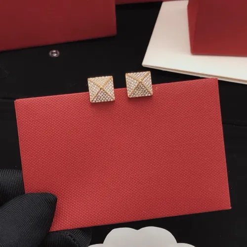 Replica Valentino Earrings For Women #1448412 $27.00 USD for Wholesale
