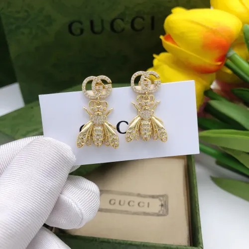 Replica Gucci Earrings For Women #1448457 $29.00 USD for Wholesale