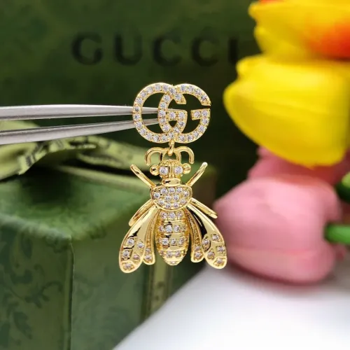 Replica Gucci Earrings For Women #1448457 $29.00 USD for Wholesale