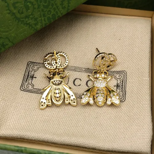 Replica Gucci Earrings For Women #1448457 $29.00 USD for Wholesale