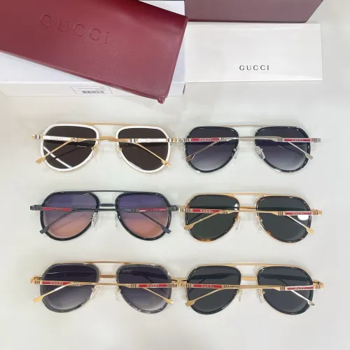 Replica Gucci AAA Quality Sunglasses #1448543 $64.00 USD for Wholesale