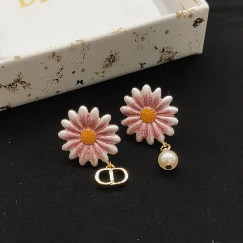Replica Christian Dior Earrings For Women #1448566 $27.00 USD for Wholesale