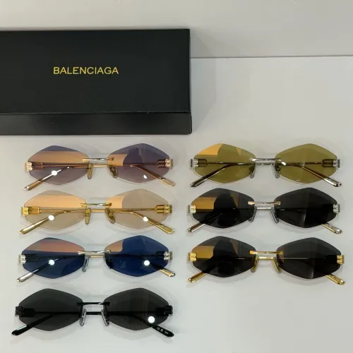 Replica Balenciaga AAA Quality Sunglasses #1448613 $64.00 USD for Wholesale