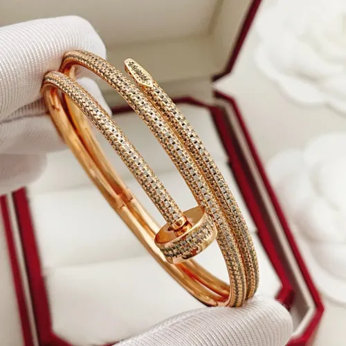 Replica Cartier bracelets In Rose Gold #1448699 $42.00 USD for Wholesale