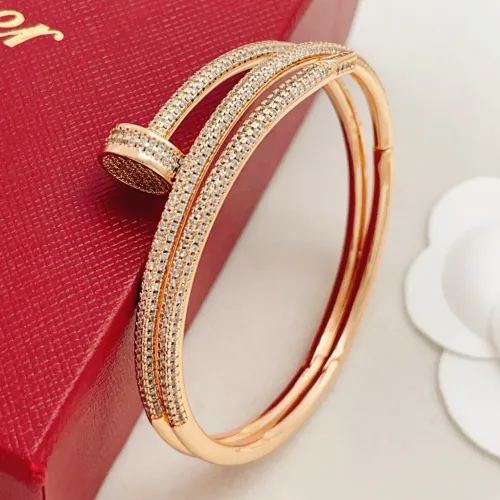 Replica Cartier bracelets In Rose Gold #1448699 $42.00 USD for Wholesale