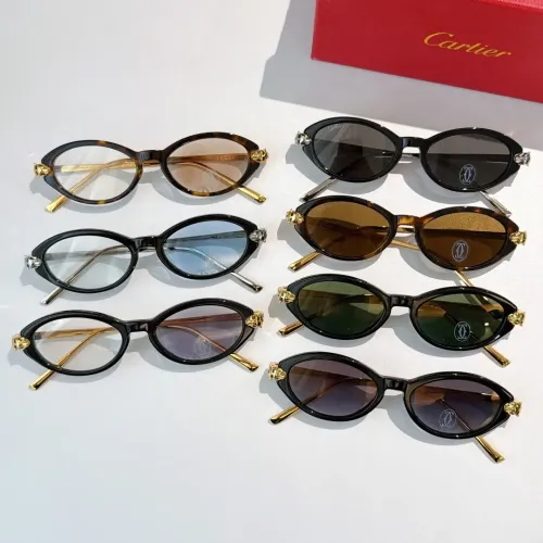 Replica Cartier AAA Quality Sunglassess #1448762 $60.00 USD for Wholesale