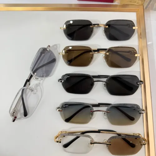 Replica Cartier AAA Quality Sunglassess #1448774 $80.00 USD for Wholesale