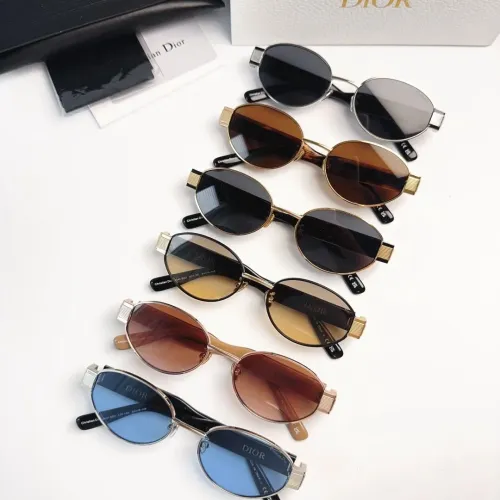 Replica Christian Dior AAA Quality Sunglasses #1448797 $60.00 USD for Wholesale
