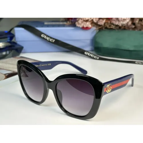 Cheap Gucci AAA Quality Sunglasses #1448838, $$60.00 USD On Gucci AAA Quality Sunglasses