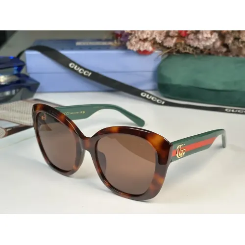 Cheap Gucci AAA Quality Sunglasses #1448842, $$60.00 USD On Gucci AAA Quality Sunglasses