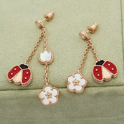 Cheap Van Cleef &amp; Arpels Earrings For Women #1448856, $$27.00 USD On Van Cleef &amp; Arpels Earrings