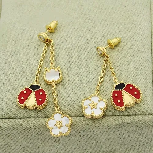 Cheap Van Cleef &amp; Arpels Earrings For Women #1448857, $$27.00 USD On Van Cleef &amp; Arpels Earrings