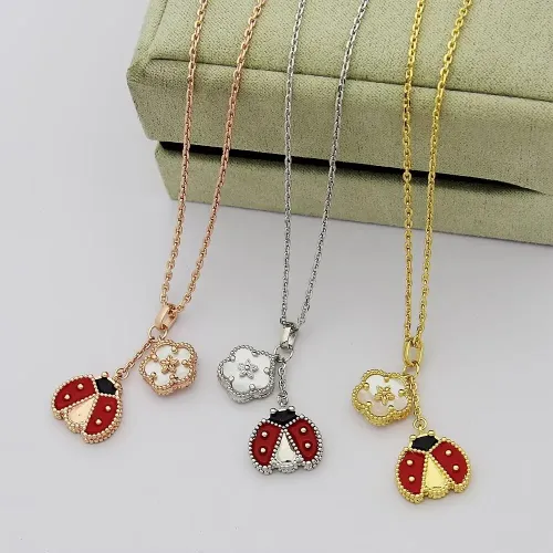 Replica Van Cleef & Arpels Necklaces For Women #1448860 $25.00 USD for Wholesale