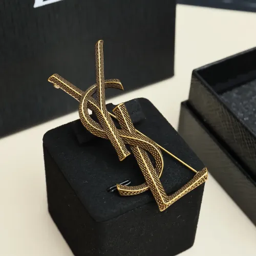 Cheap Yves Saint Laurent Brooches For Women #1448865, $$25.00 USD On Yves Saint Laurent Brooches