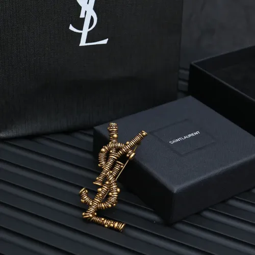 Replica Yves Saint Laurent Brooches For Women #1448866 $27.00 USD for Wholesale