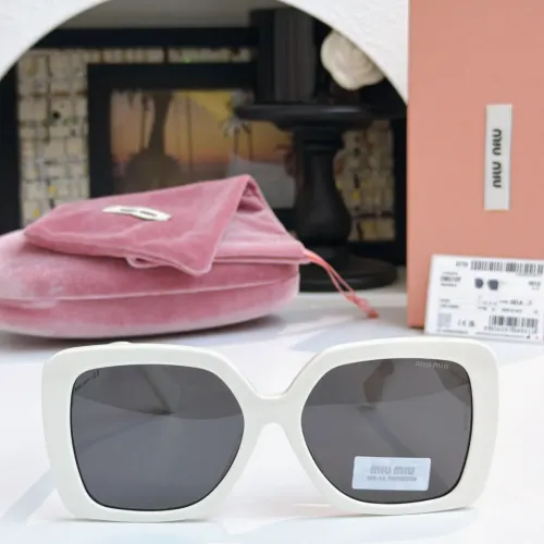 Replica MIU MIU AAA Quality Sunglasses #1448874 $60.00 USD for Wholesale
