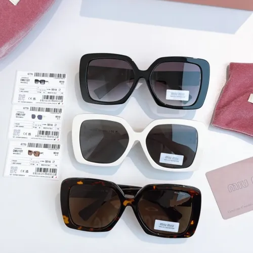 Replica MIU MIU AAA Quality Sunglasses #1448874 $60.00 USD for Wholesale