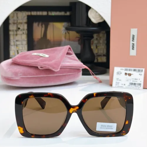 Replica MIU MIU AAA Quality Sunglasses #1448875 $60.00 USD for Wholesale