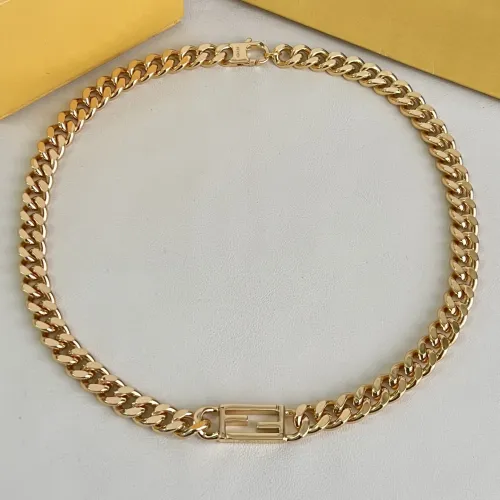 Cheap Fendi Necklaces #1448913, $$48.00 USD On Fendi Necklaces