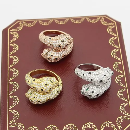 Replica Cartier Rings In Rose Gold #1448922 $29.00 USD for Wholesale