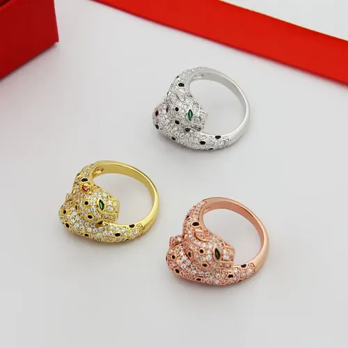 Replica Cartier Rings In Rose Gold #1448922 $29.00 USD for Wholesale