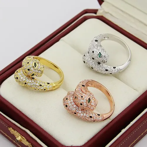 Replica Cartier Rings In Rose Gold #1448922 $29.00 USD for Wholesale