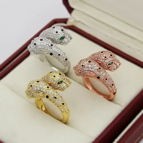 Replica Cartier Rings In Rose Gold #1448922 $29.00 USD for Wholesale