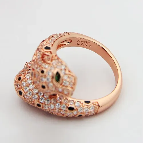 Replica Cartier Rings In Rose Gold #1448922 $29.00 USD for Wholesale