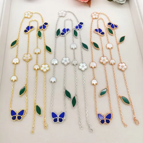 Replica Van Cleef & Arpels Necklaces For Women #1448980 $80.00 USD for Wholesale