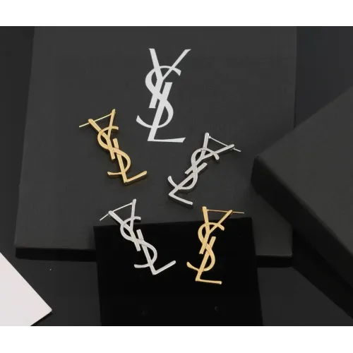 Replica Yves Saint Laurent YSL Earrings For Women #1449011 $25.00 USD for Wholesale