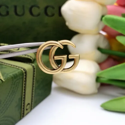 Replica Gucci Earrings For Women #1449074 $25.00 USD for Wholesale