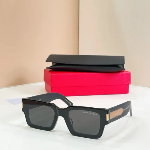 Cheap Yves Saint Laurent YSL AAA Quality Sunglasses #1449078, $$60.00 USD On Yves Saint Laurent YSL AAA Quality Sunglasses