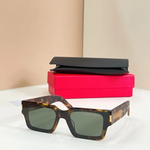 Cheap Yves Saint Laurent YSL AAA Quality Sunglasses #1449080, $$60.00 USD On Yves Saint Laurent YSL AAA Quality Sunglasses