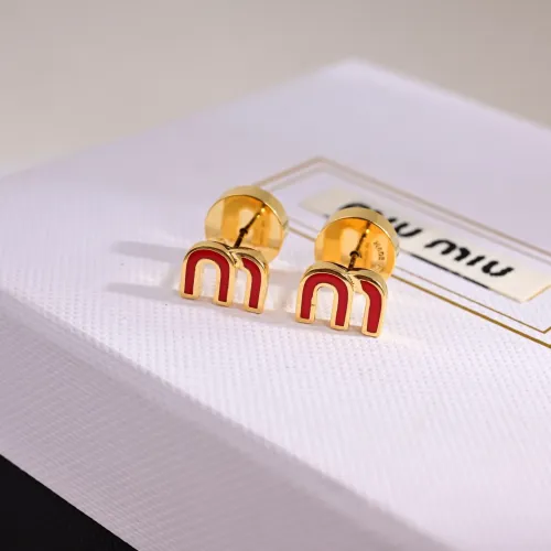 Cheap MIU MIU Earrings For Women #1449081, $$25.00 USD On MIU MIU Earrings