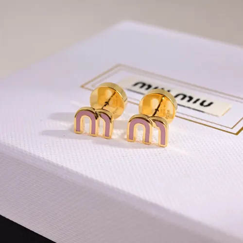 Cheap MIU MIU Earrings For Women #1449082, $$25.00 USD On MIU MIU Earrings