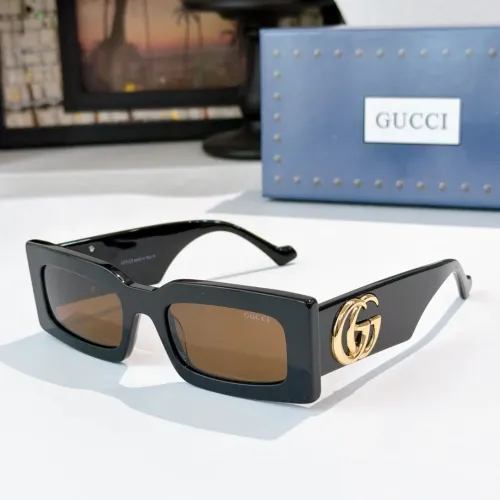 Cheap Gucci AAA Quality Sunglasses #1449177, $$45.00 USD On Gucci AAA Quality Sunglasses