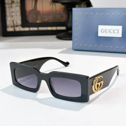 Cheap Gucci AAA Quality Sunglasses #1449184, $$45.00 USD On Gucci AAA Quality Sunglasses