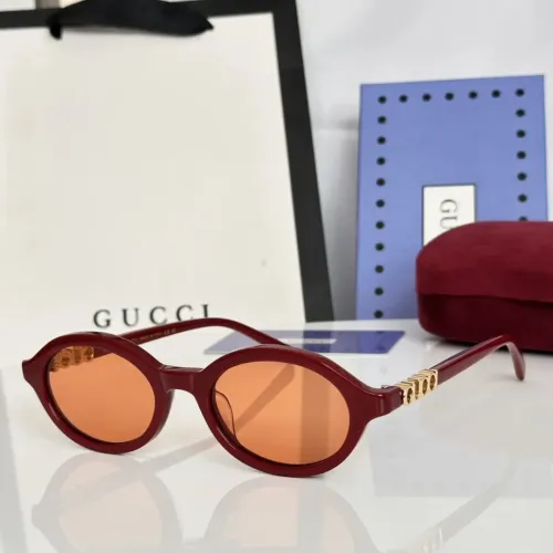 Cheap Gucci AAA Quality Sunglasses #1449194, $$56.00 USD On Gucci AAA Quality Sunglasses