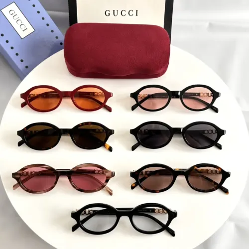 Replica Gucci AAA Quality Sunglasses #1449195 $56.00 USD for Wholesale