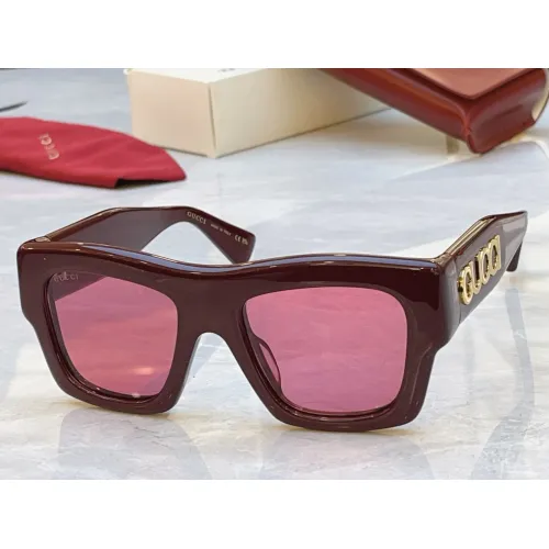 Cheap Gucci AAA Quality Sunglasses #1449205, $$60.00 USD On Gucci AAA Quality Sunglasses