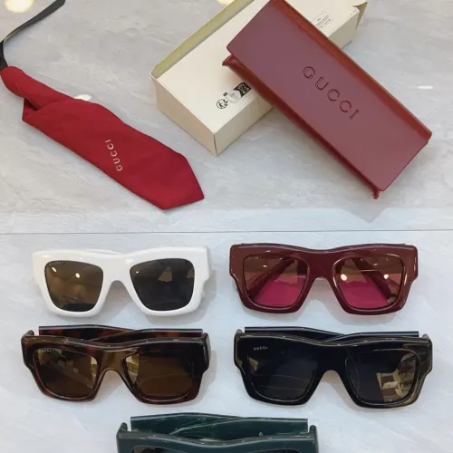 Replica Gucci AAA Quality Sunglasses #1449206 $60.00 USD for Wholesale
