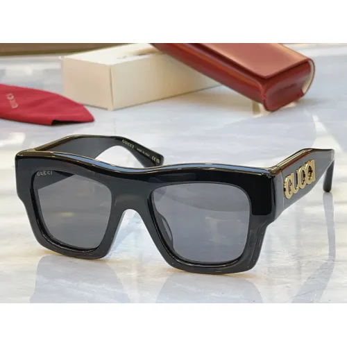 Cheap Gucci AAA Quality Sunglasses #1449207, $$60.00 USD On Gucci AAA Quality Sunglasses