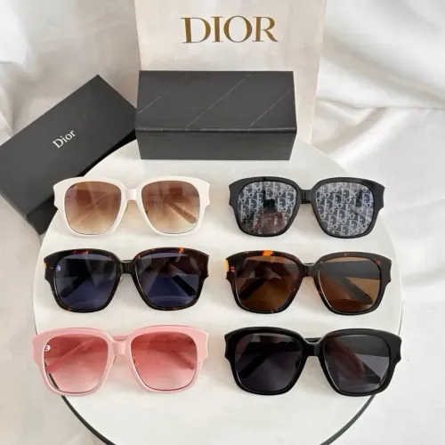 Replica Christian Dior AAA Quality Sunglasses #1449227 $56.00 USD for Wholesale