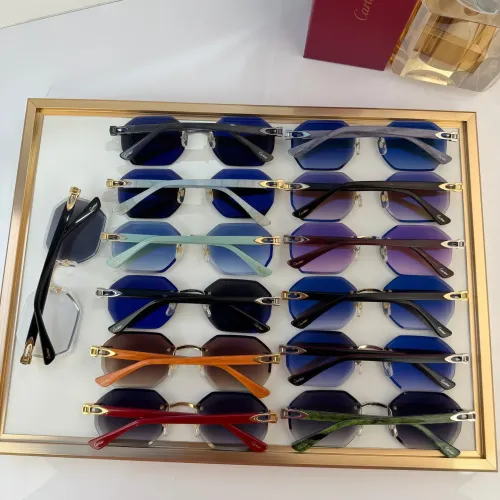 Replica Cartier AAA Quality Sunglassess #1449309 $68.00 USD for Wholesale