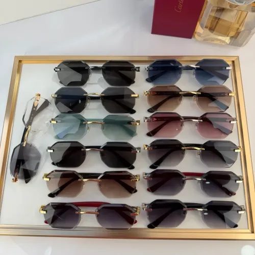 Replica Cartier AAA Quality Sunglassess #1449310 $68.00 USD for Wholesale