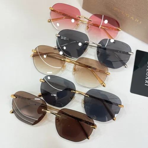Replica Bvlgari AAA Quality Sunglasses #1449336 $60.00 USD for Wholesale