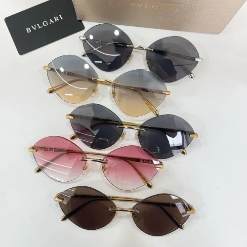 Replica Bvlgari AAA Quality Sunglasses #1449349 $60.00 USD for Wholesale